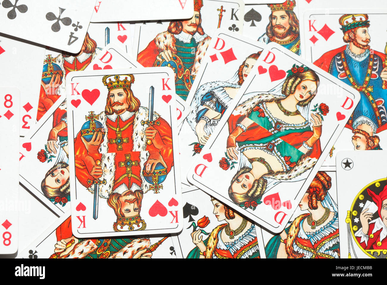 Playing Cards, Card Game Stock Photo Alamy