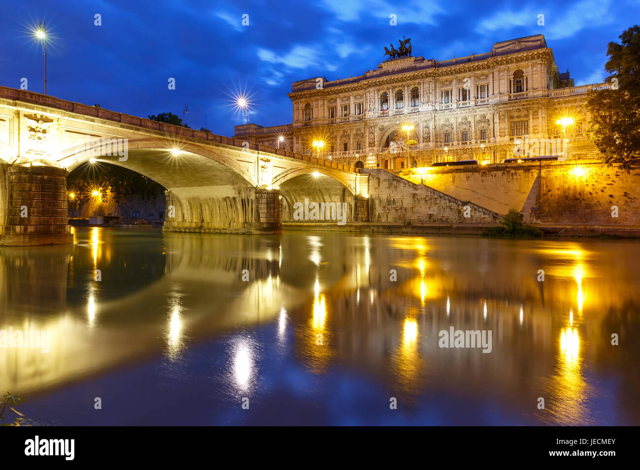 The Palace of Justice in Rome, Italy Stock Photo
