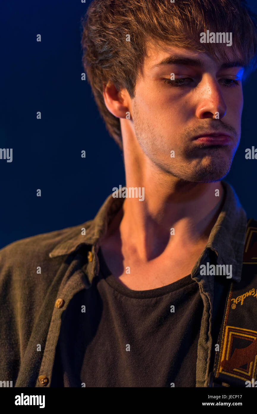 Thornhill, Scotland, UK August 27, 2016 Joe Atkinson of English