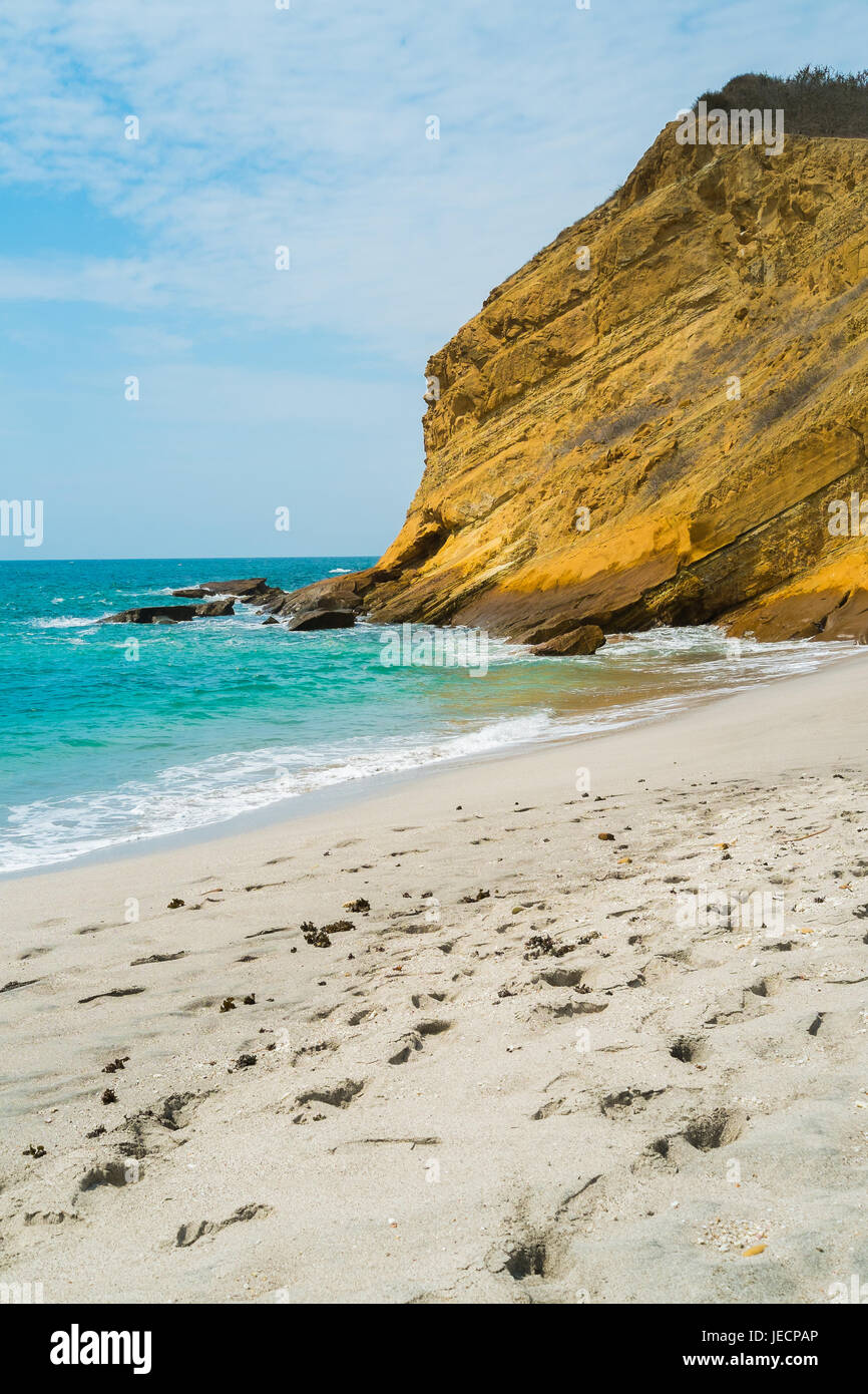 Los Frailes beach in Parque Nacional Machalilla, Puerto Lopez, Ecuador
