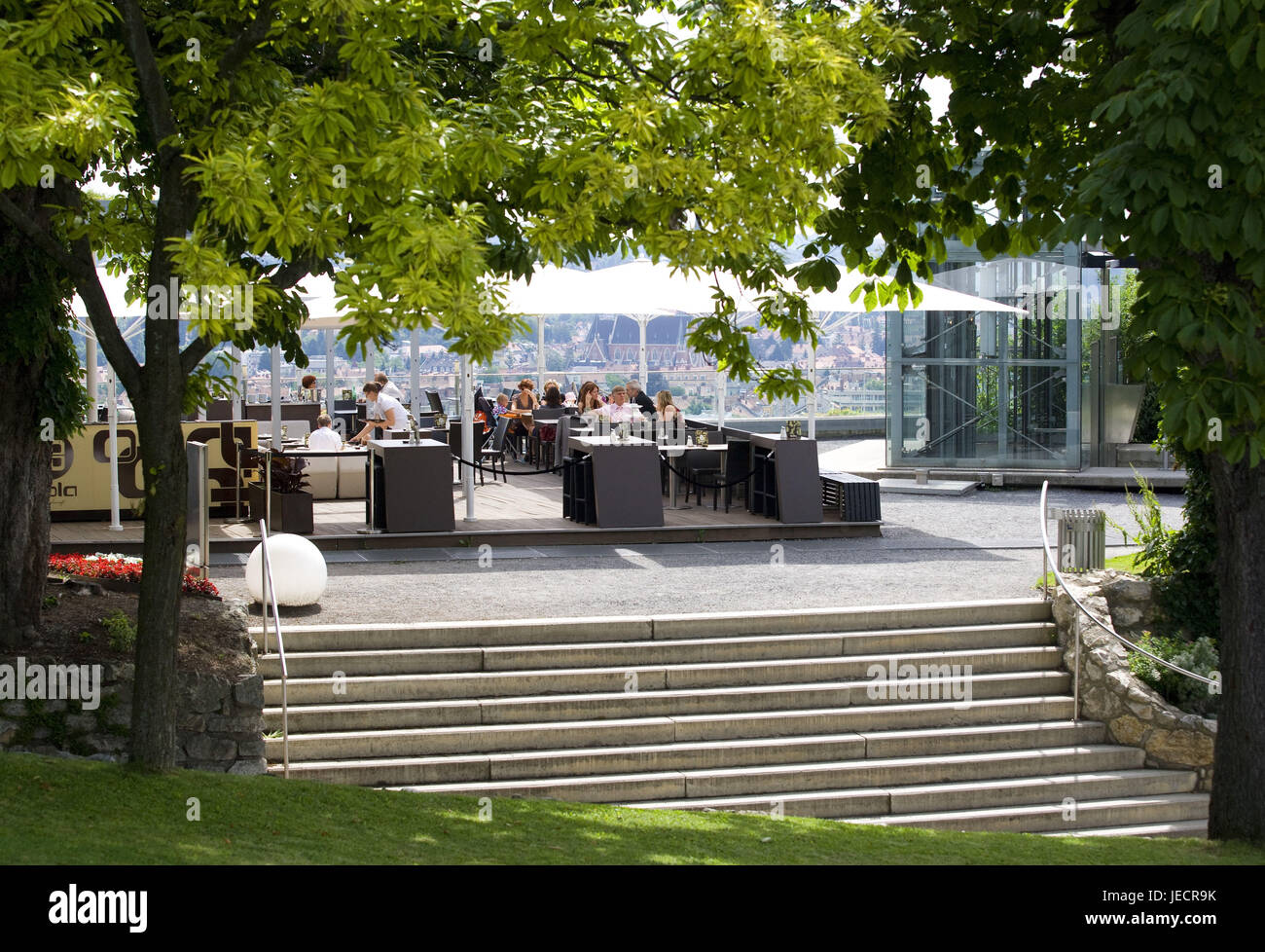 Austria, Styria, Graz, lock mountain Stock Photo Alamy