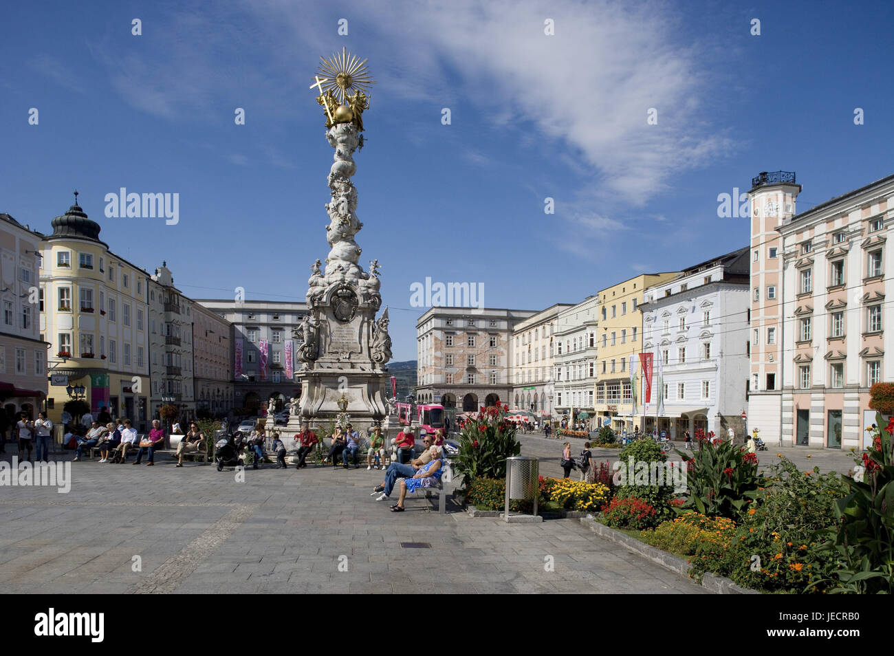 Austria, Upper Austria, Linz, townscape Stock Photo - Alamy