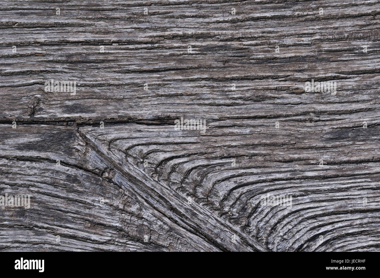 wooden springboard, old, weather-beaten, structure, close up Stock ...
