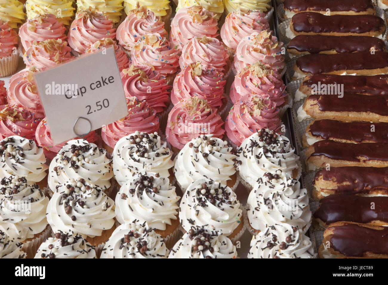 England, London, Southwark, borough Market, cake state, cup Cakes, town, food market, market, state, biscuits, stable, Keckse, cake, dessert, candy, Stock Photo
