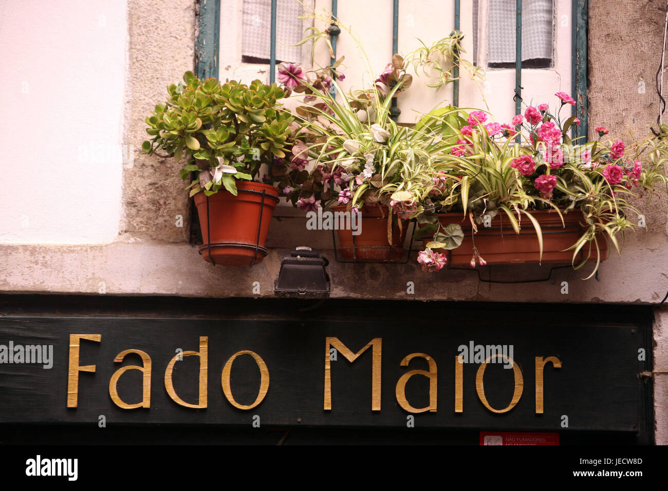 Portugal, Lisbon, Old Town, Alfama, restaurant, music, Fado, culture, tradition, Stock Photo