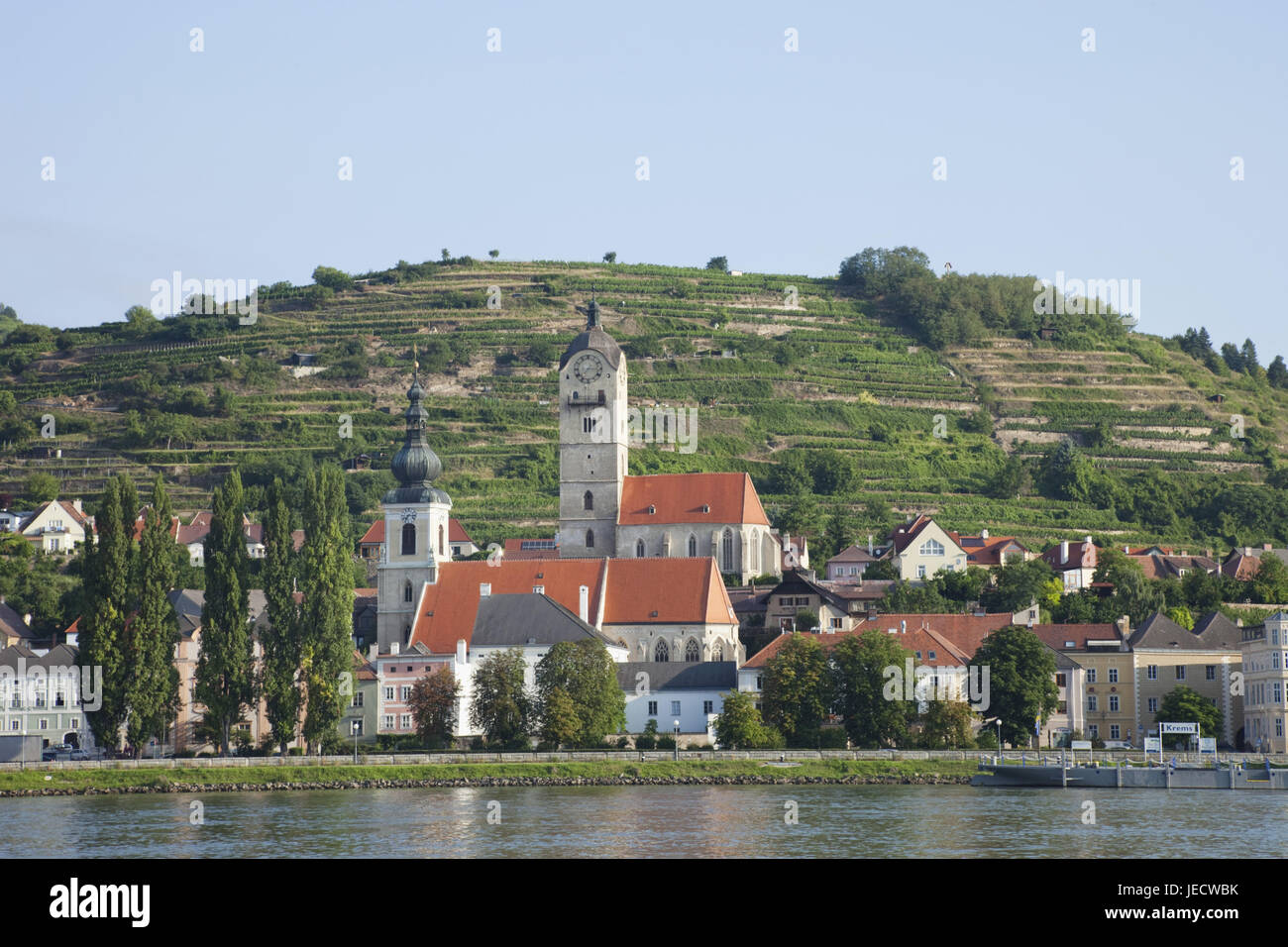 Austria, Wachau, Krems on the Danube, Stock Photo