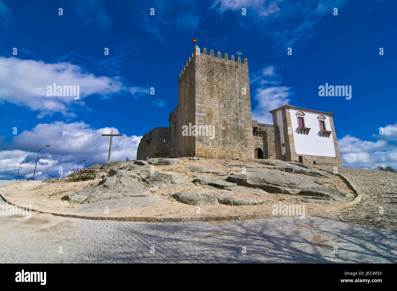 Centum Cellas, old Roman villa, Belmonte, Portugal Stock Photo Alamy