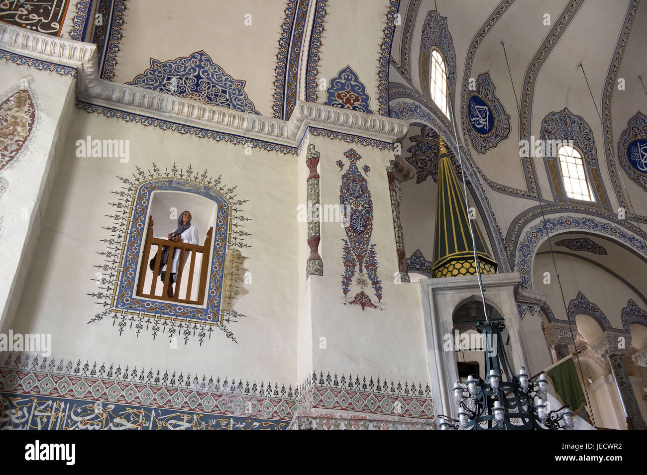 Turkey, Istanbul, part of town of Sultanahmet, small Hagia Sophia, Mosaike, Stock Photo
