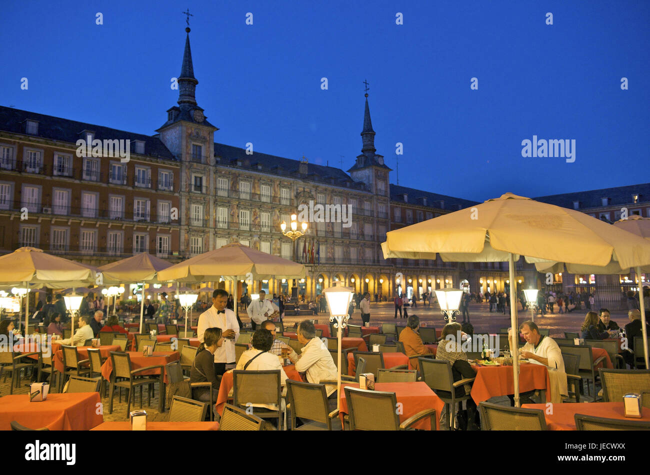 Plaza Mayor Madrid Restaurant High Resolution Stock Photography and ...