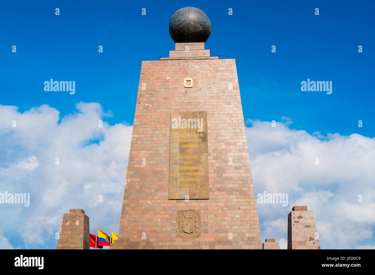 Mitad del Mundo monument on the Equator line, Quito, Ecuador Stock Photo Alamy