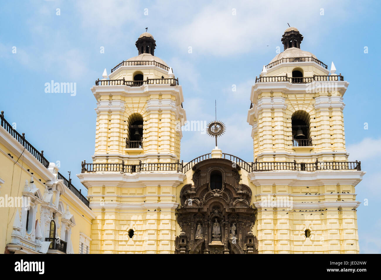 San Francisco monastery in Lima, Peru Stock Photo - Alamy