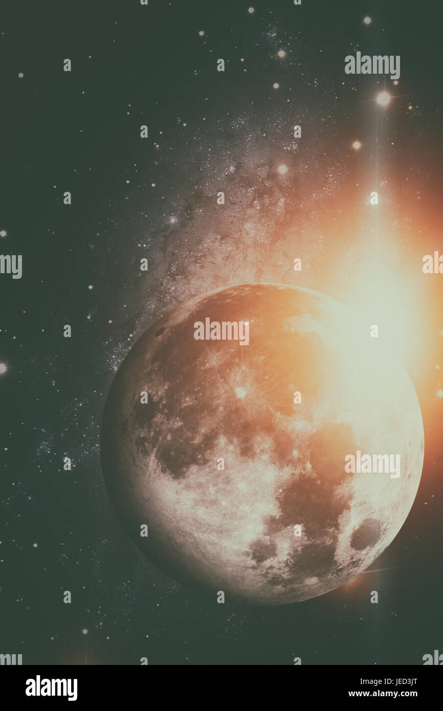 Solar System Earths Moon The Moon Is Earths Only Natural