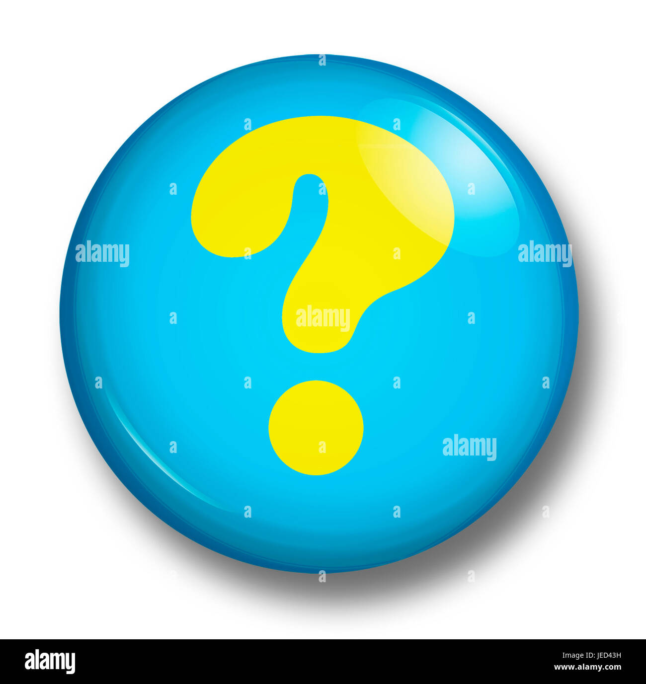 question mark button Stock Photo Alamy