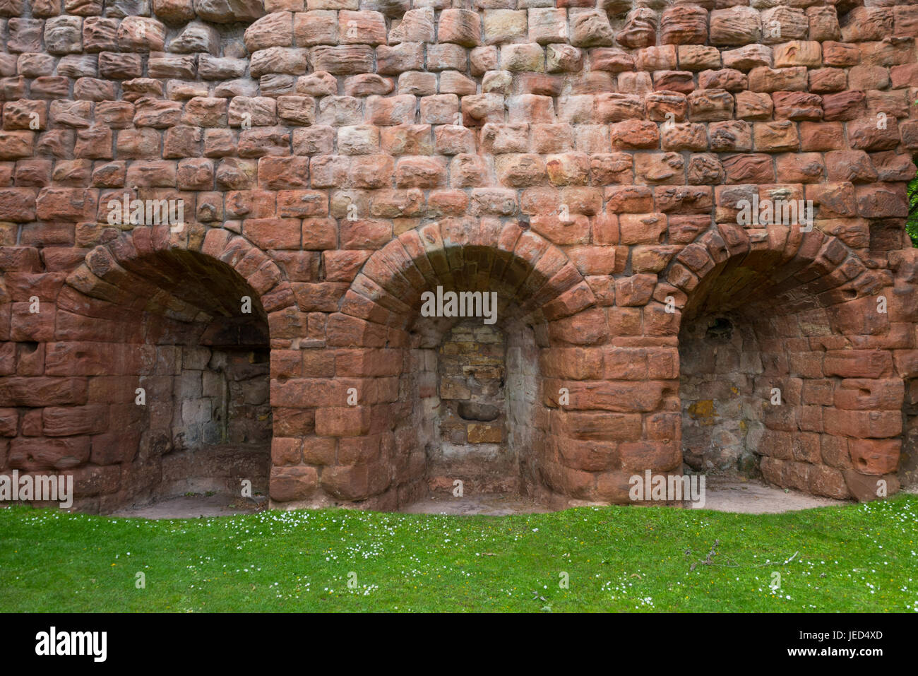 Curtain Wall Castle Scotland Stock Photos Curtain Wall Castle