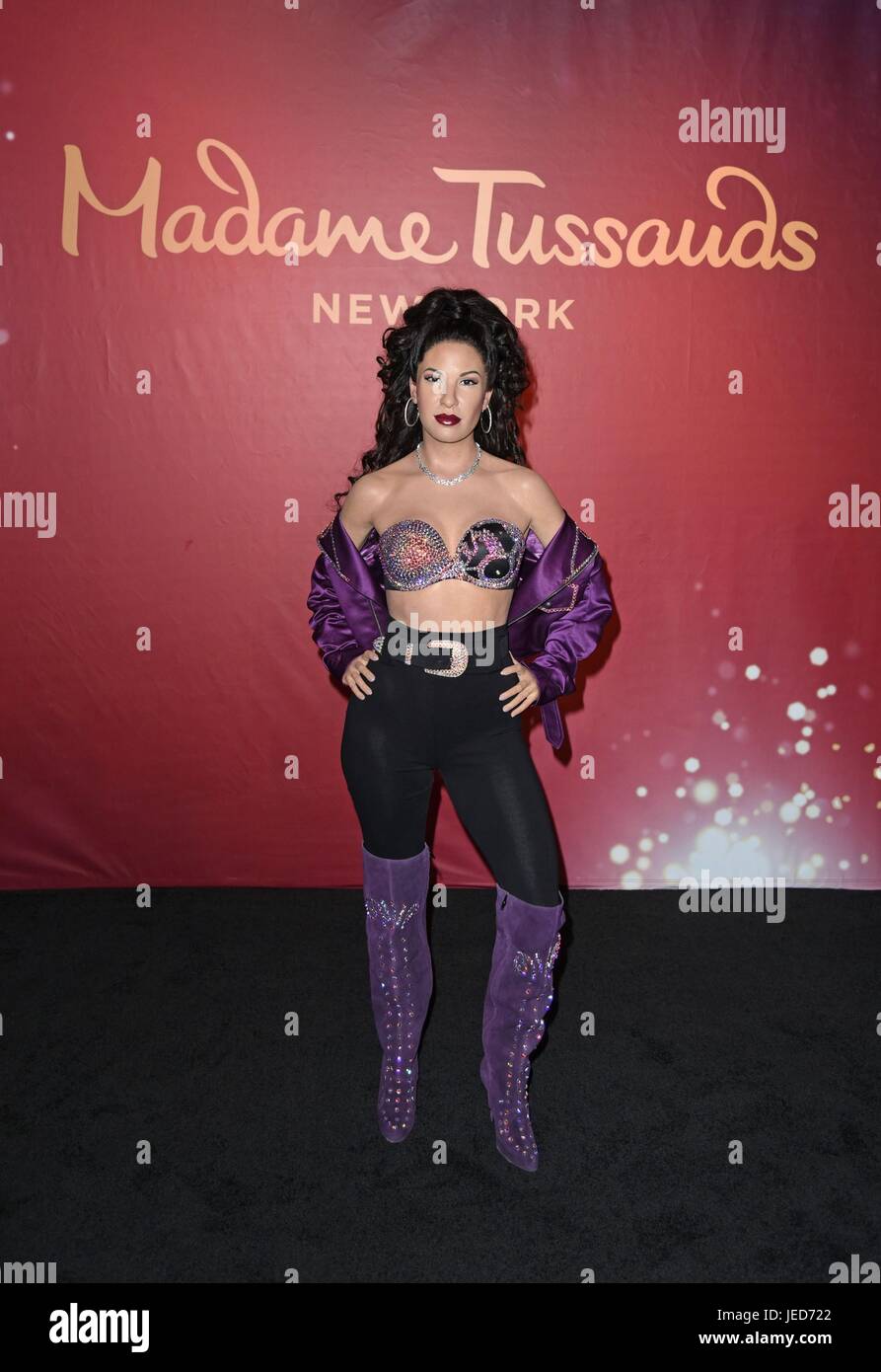 New York, NY, USA. 23rd June, 2017. Selena Quintanilla in attendance for Madame Tussauds New York Unveils Selena Quintanilla's Wax Figure to Launch, Madame Tussauds, New York, NY June 23, 2017. Credit: Derek Storm/Everett Collection/Alamy Live News Stock Photo