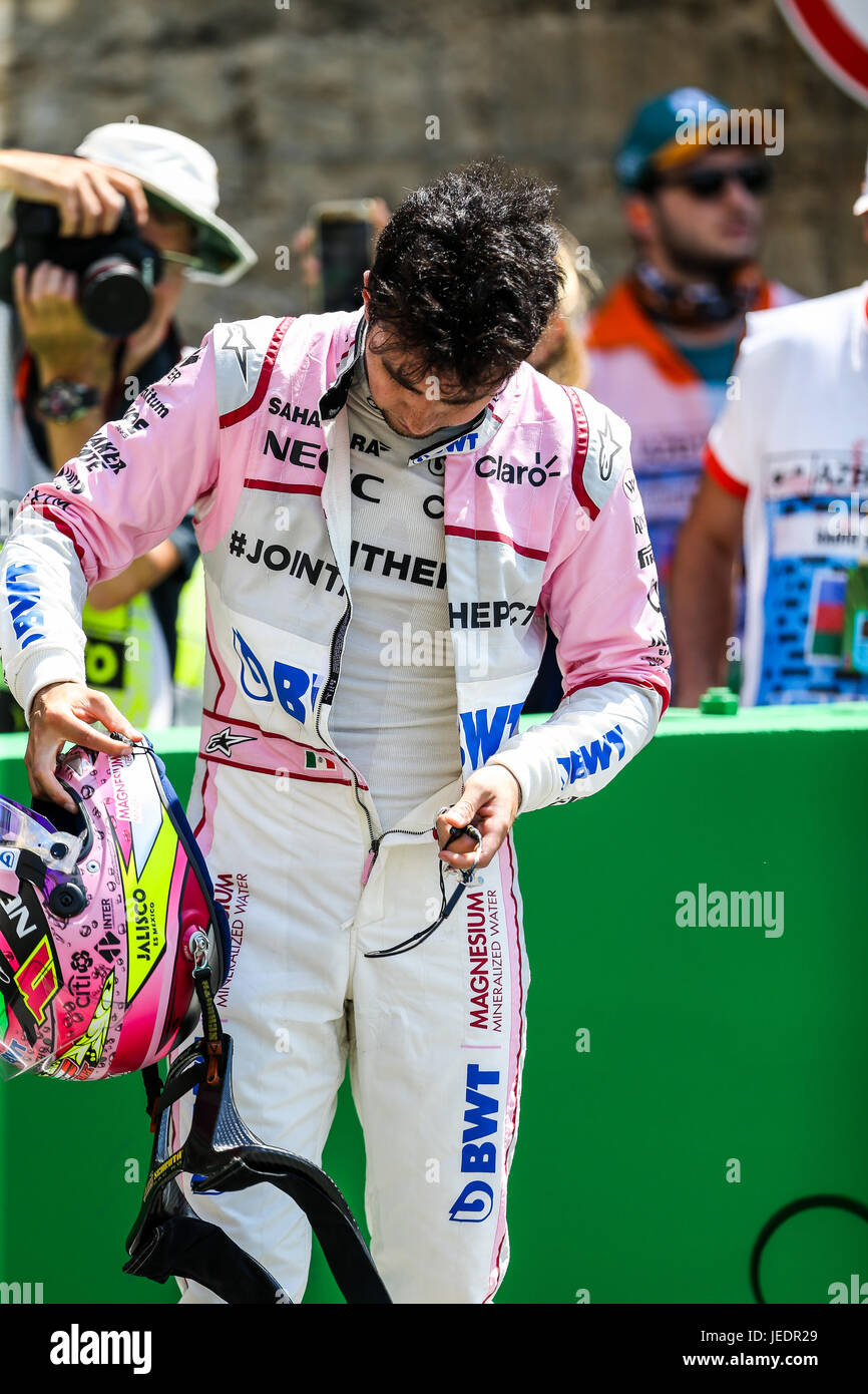 sergio perez 2017