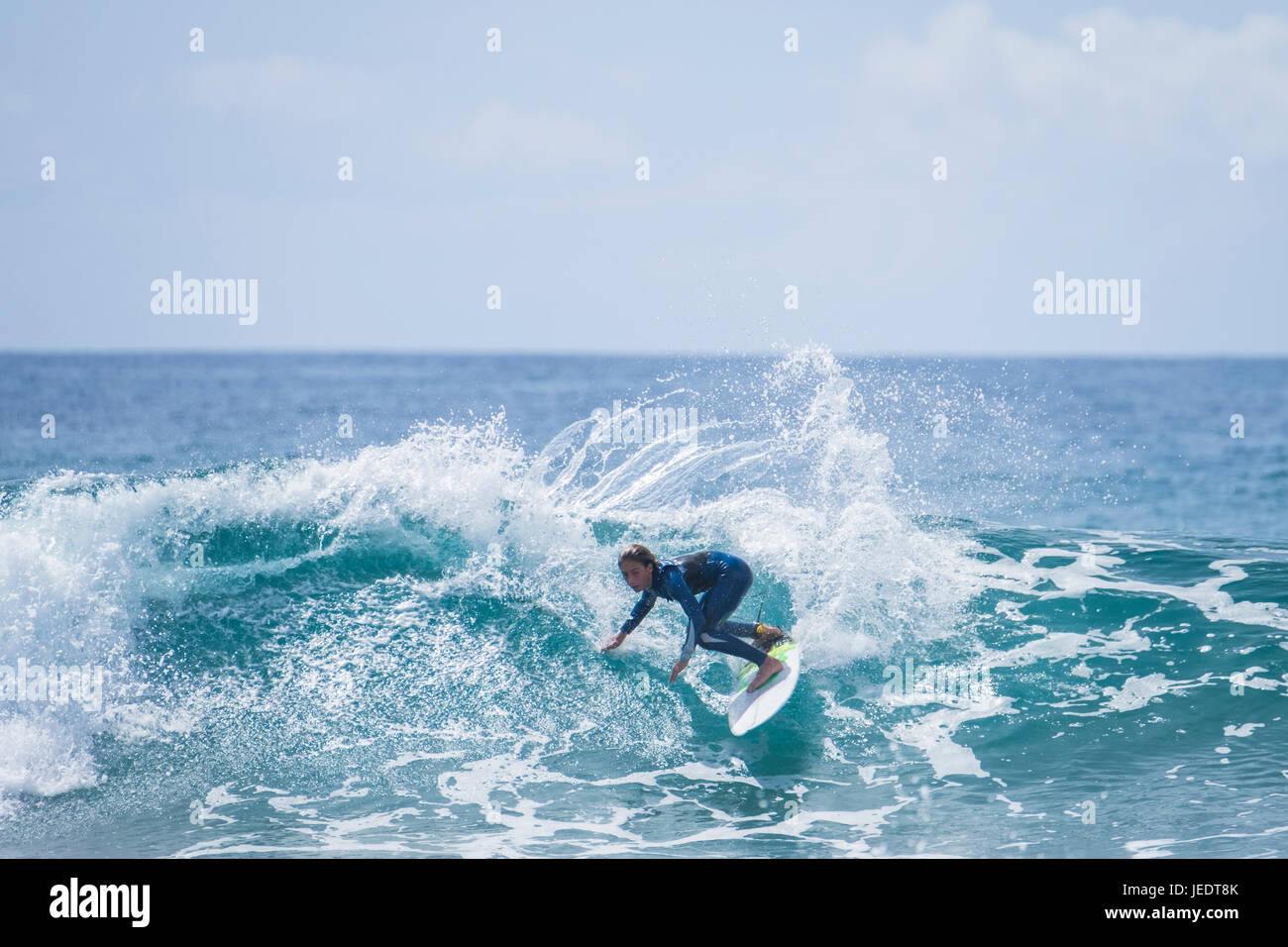 Boy in the sea hi-res stock photography and images - Alamy