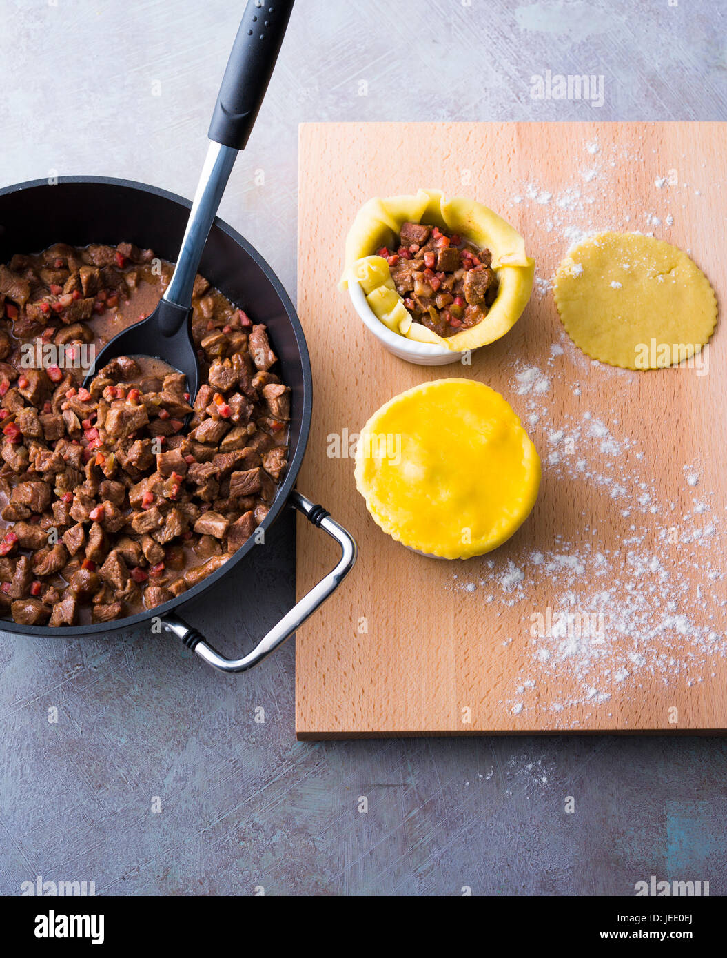 Fleischpastete hi-res stock photography and images - Alamy