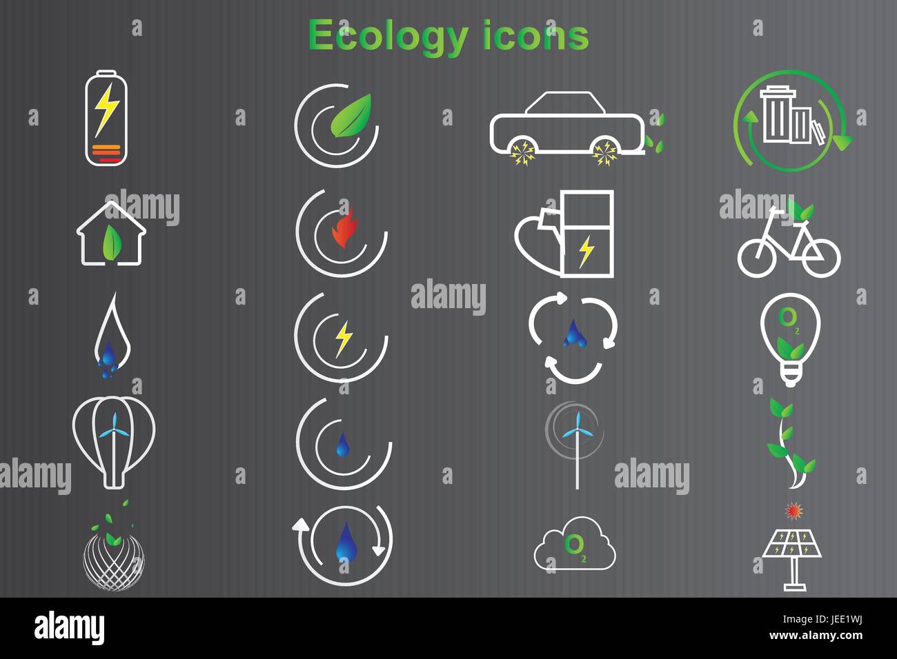20 set ecology icon,vector design Stock Vector Image & Art - Alamy