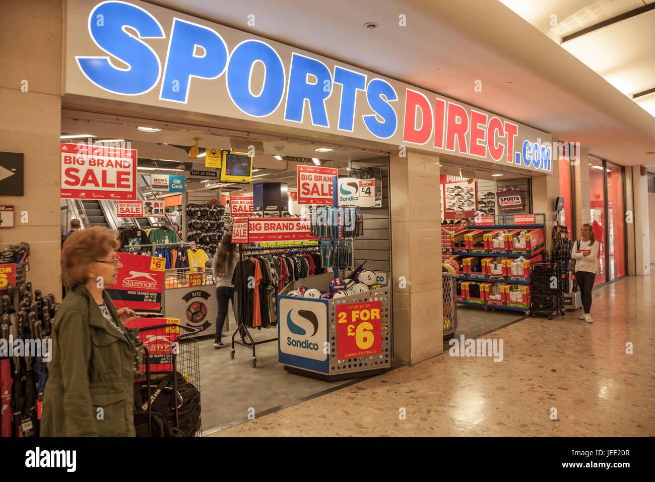 Sports Direct shop in Middlesbrough,England,UK Stock Photo Alamy