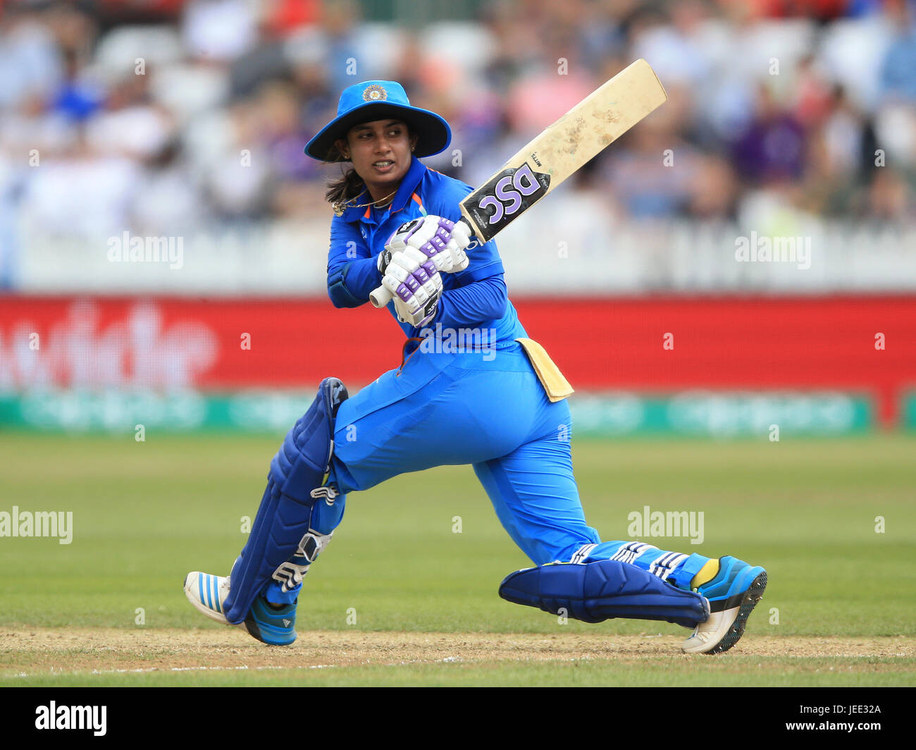 India's Mithali Raj during the ICC Women's World Cup fixture at the