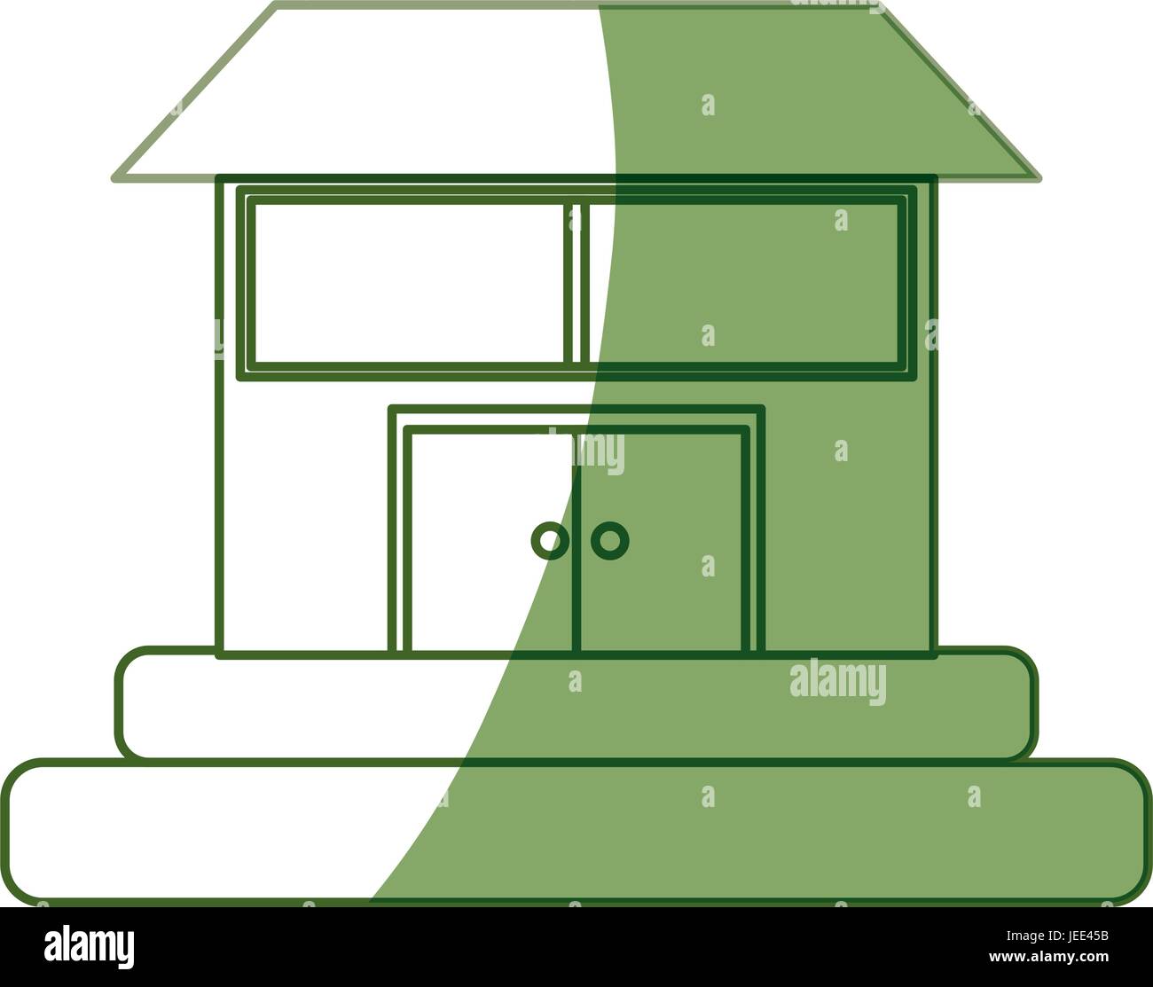 isolated big house Stock Vector Image & Art - Alamy