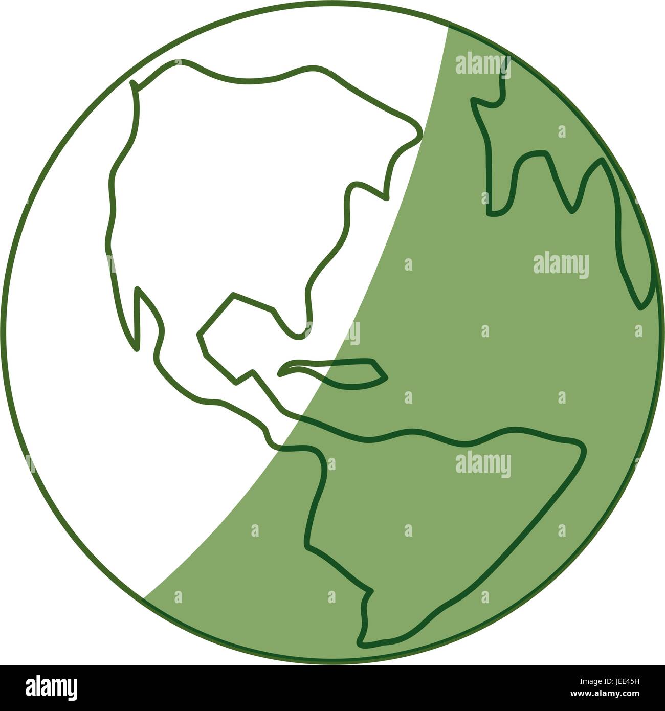 isolated earth planet Stock Vector Image & Art - Alamy
