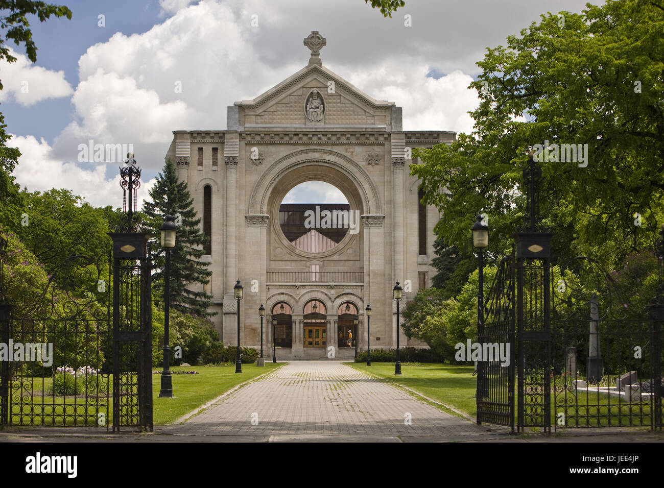 Canada, Manitoba, Winnipeg, French Quarter, Saint Boniface Kathedrale