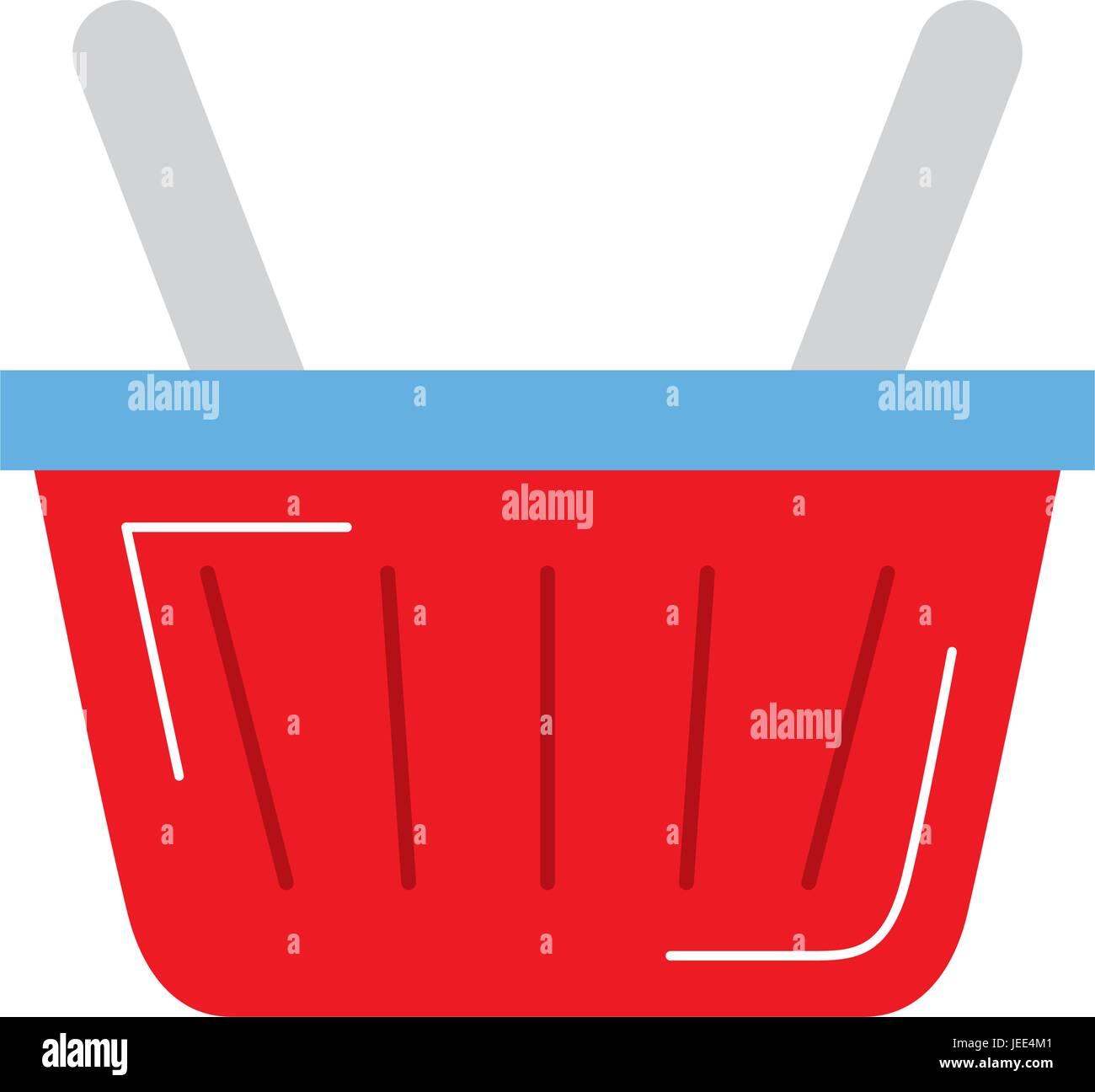 basket shopping isolated icon Stock Vector Image & Art - Alamy