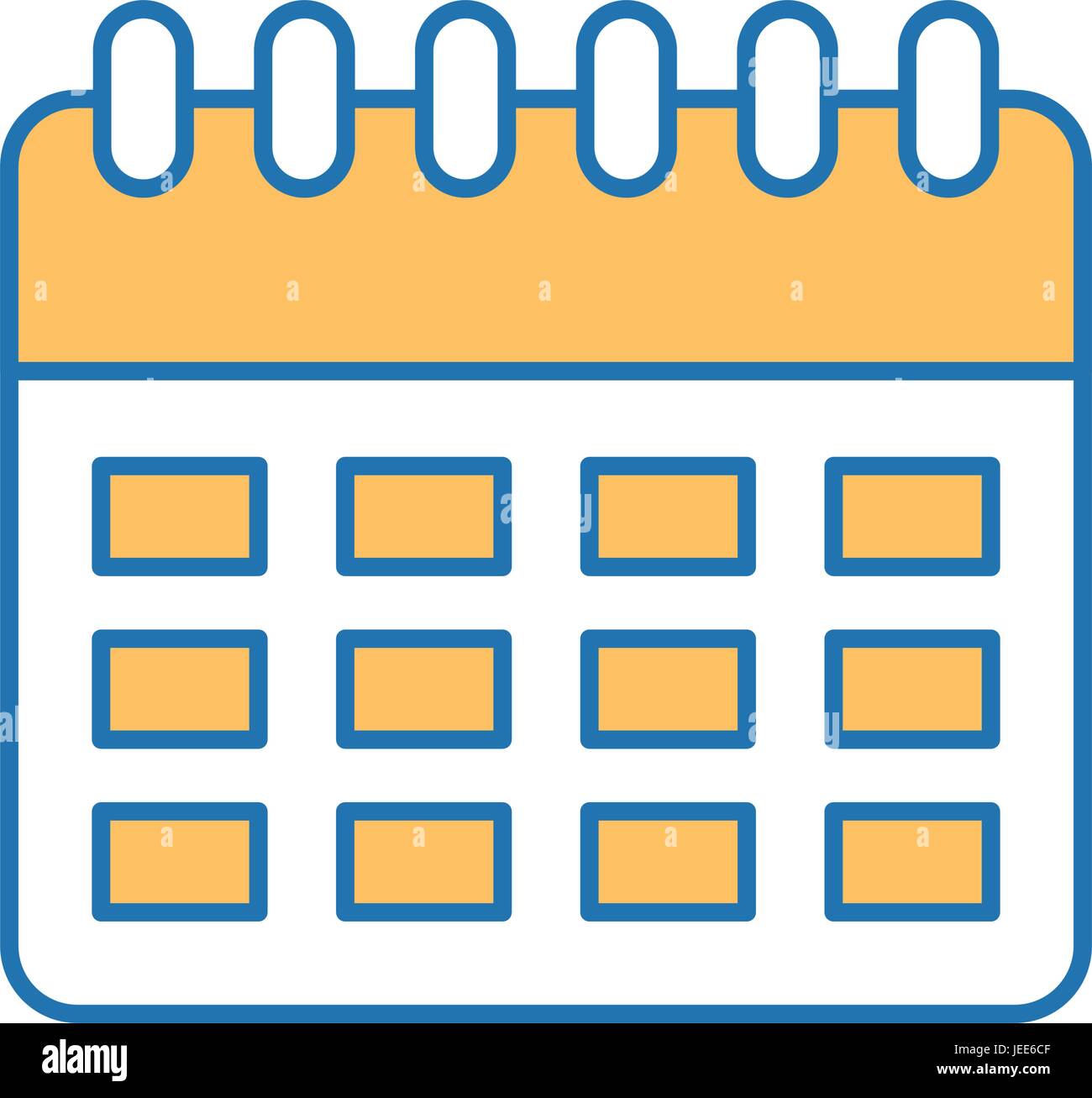 calendar reminder isolated icon Stock Vector Image & Art - Alamy