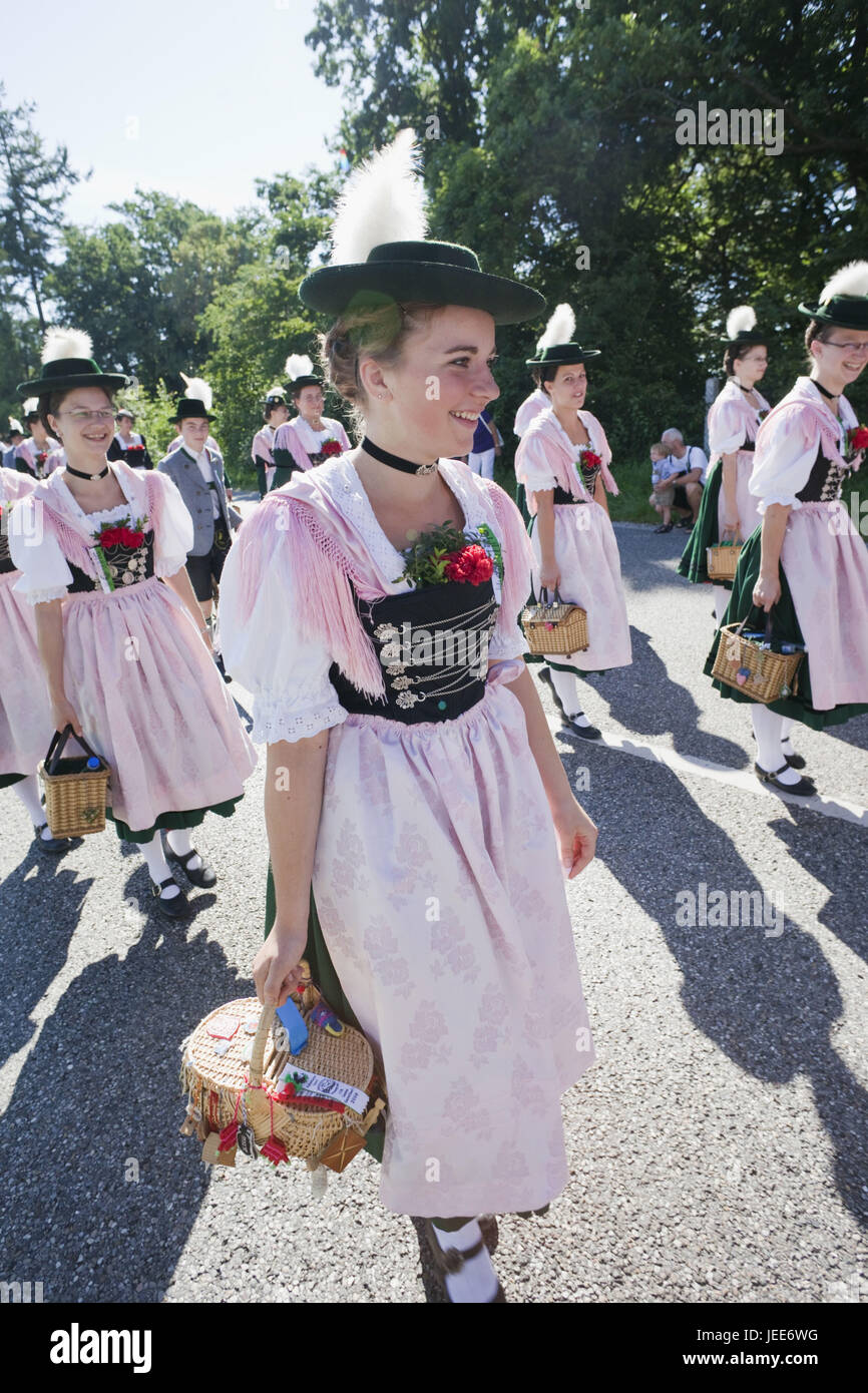 National costume germany girl hi-res stock photography and images - Alamy