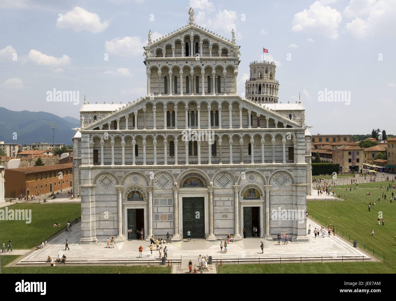 Italy, Tuscany, Pisa, Duomo, Campo dei Miracoli, Stock Photo