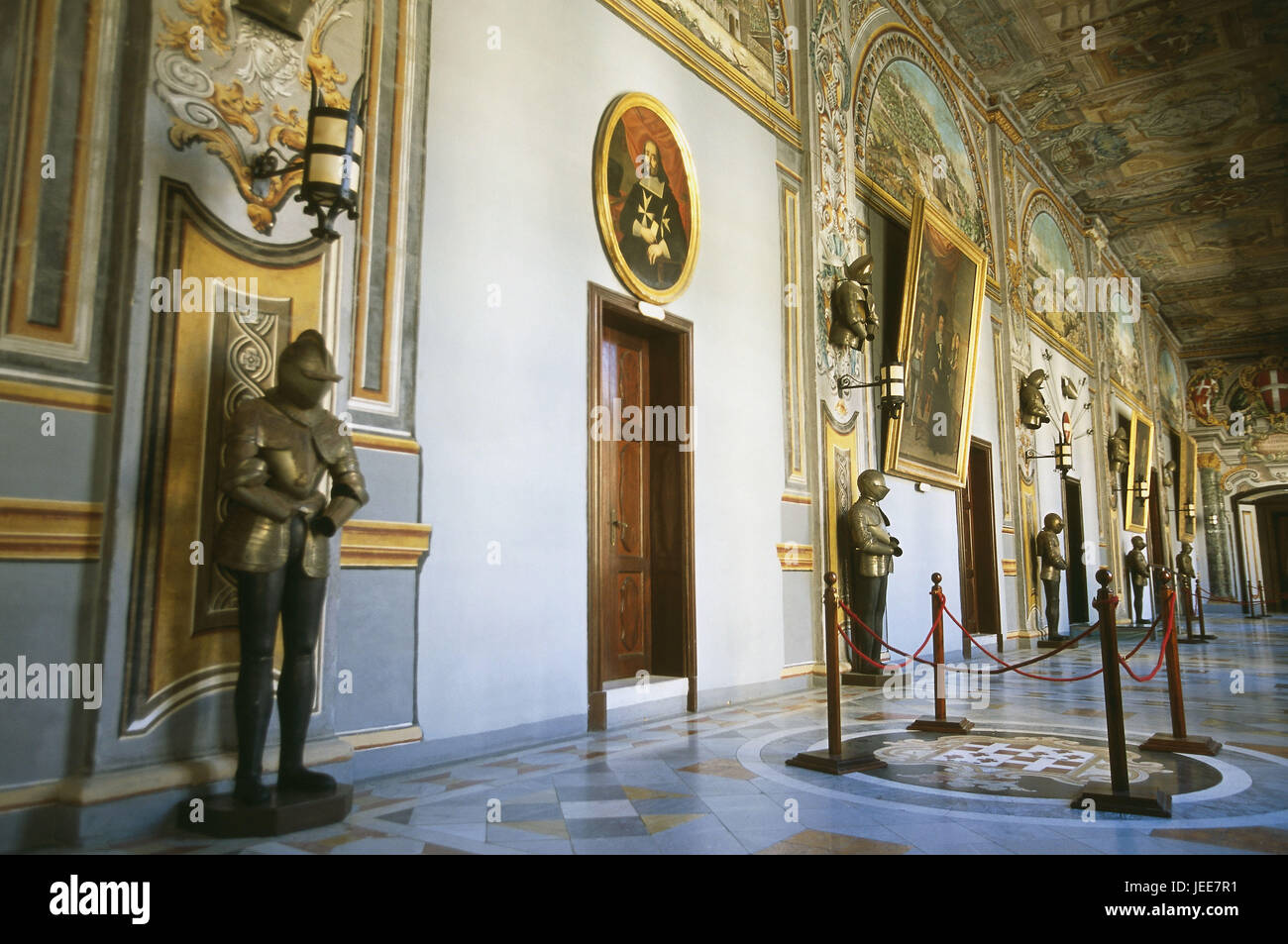 The Grand Masters Palace in the old City of Valletta on Malta in