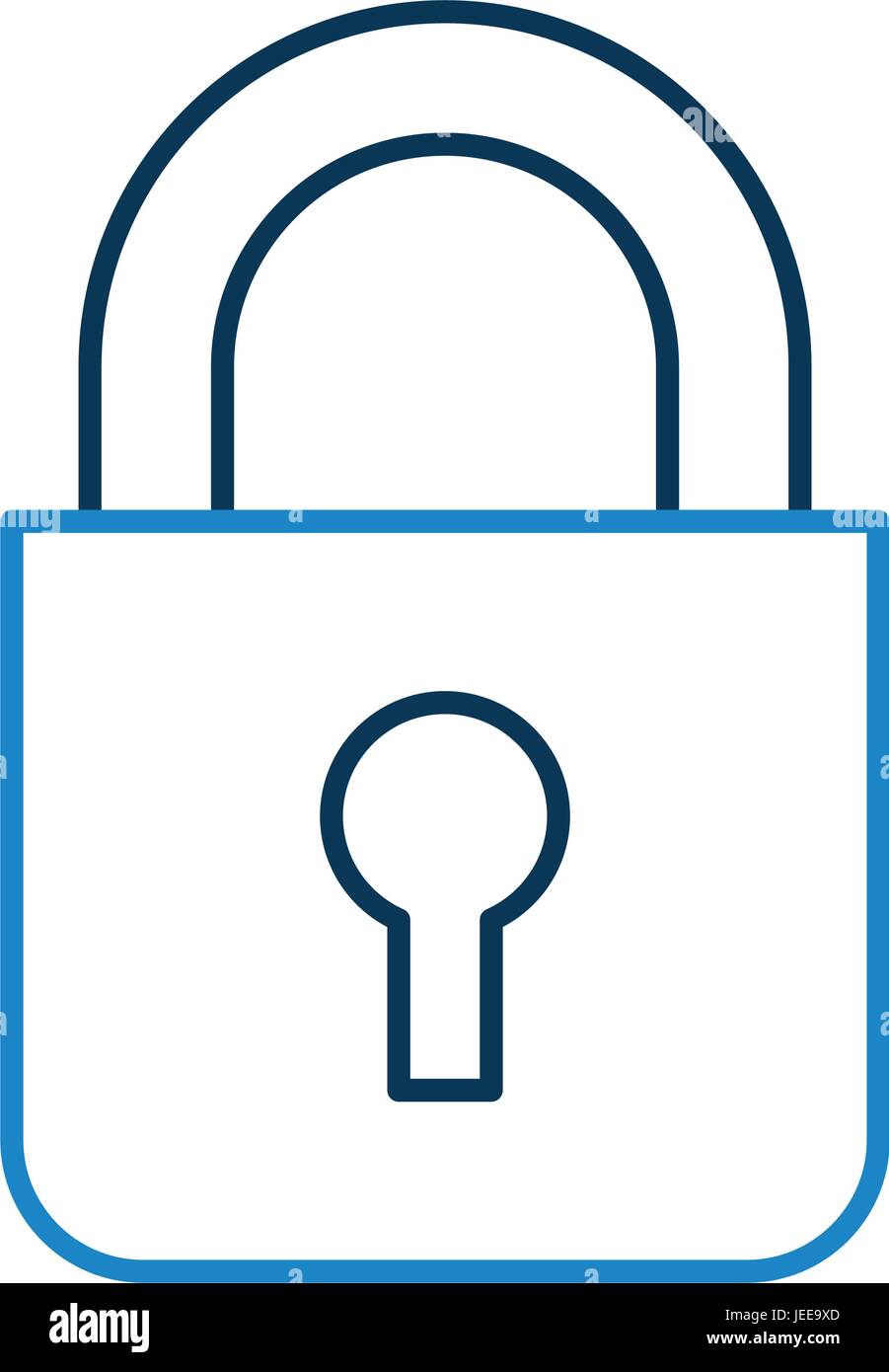 safe secure padlock icon Stock Vector Image & Art - Alamy