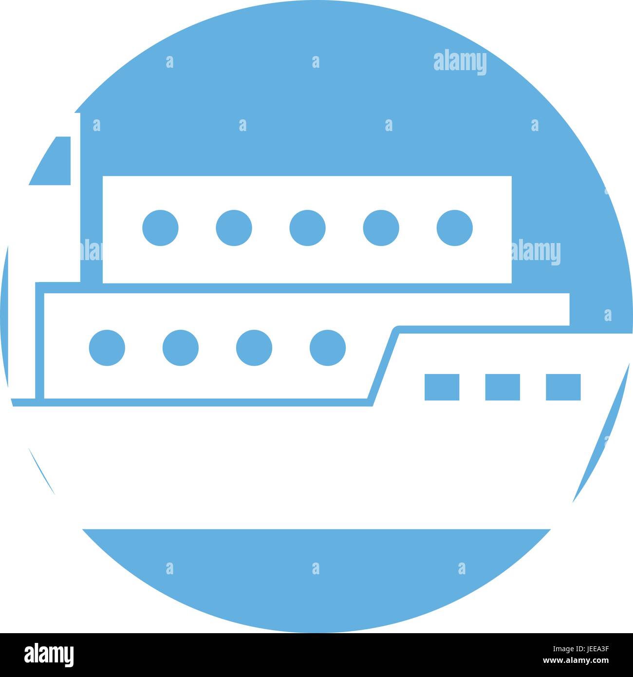 ship cargo isolated icon Stock Vector Image & Art - Alamy