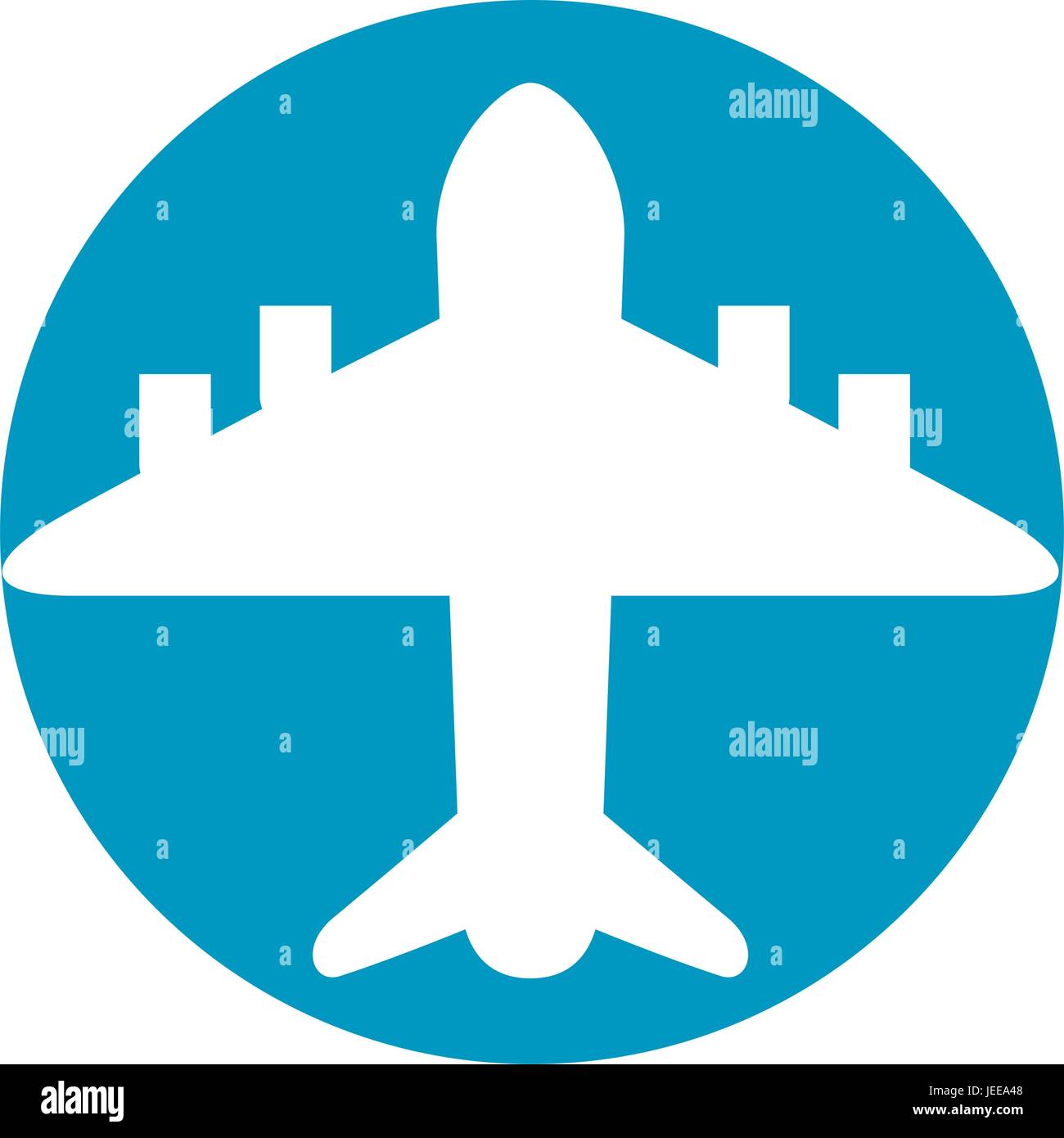 airplane flying isolated icon Stock Vector Image & Art - Alamy