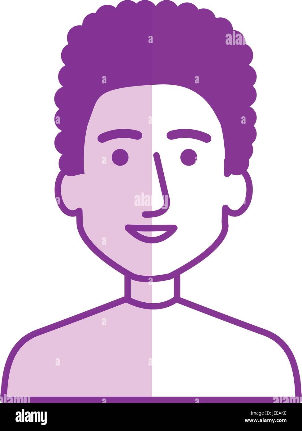 young man avatar character vector illustration design Stock Vector ...
