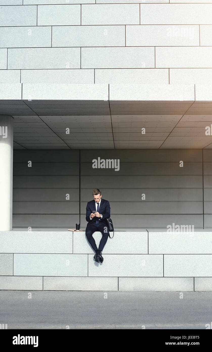 Business manager wearing jacket hi-res stock photography and images - Alamy
