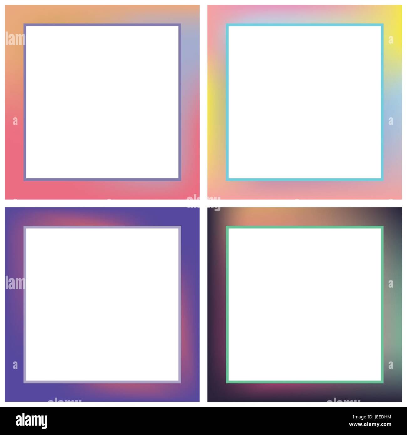 Neon frames hi-res stock photography and images - Alamy