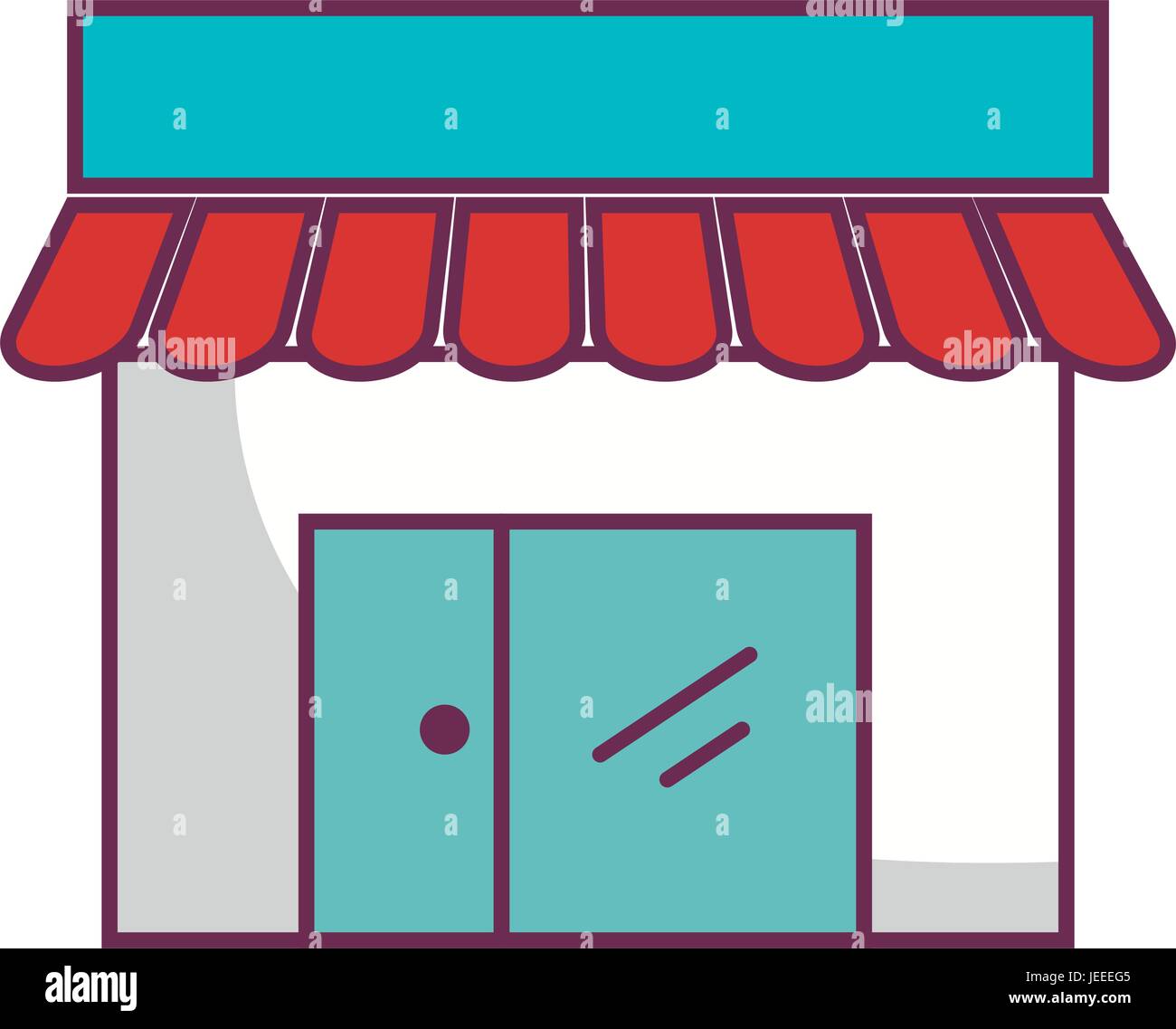 store building front icon vector illustration design Stock Vector Image ...