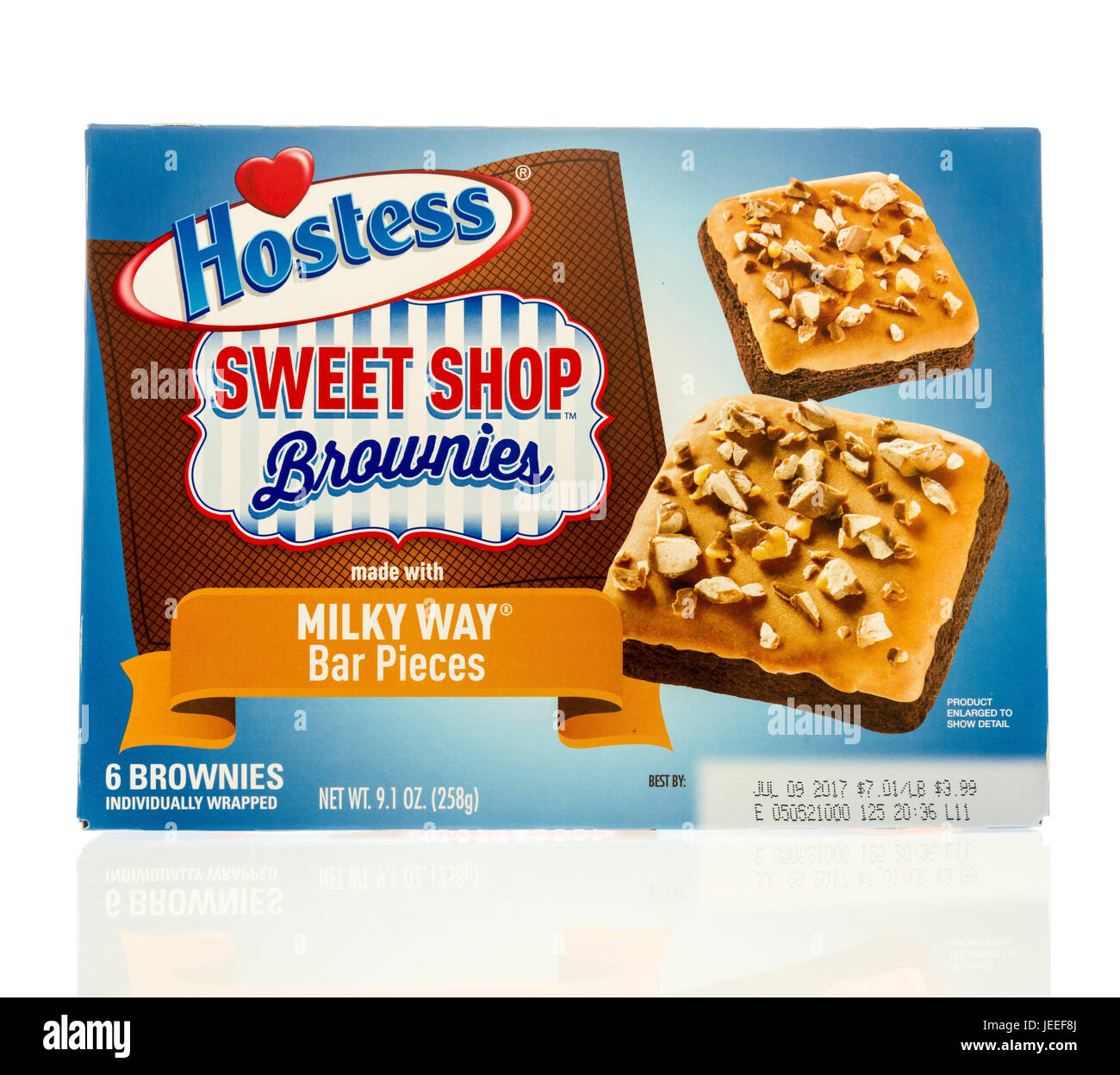 Hostess M&M Brownies, 9.1 oz - Foods Co.