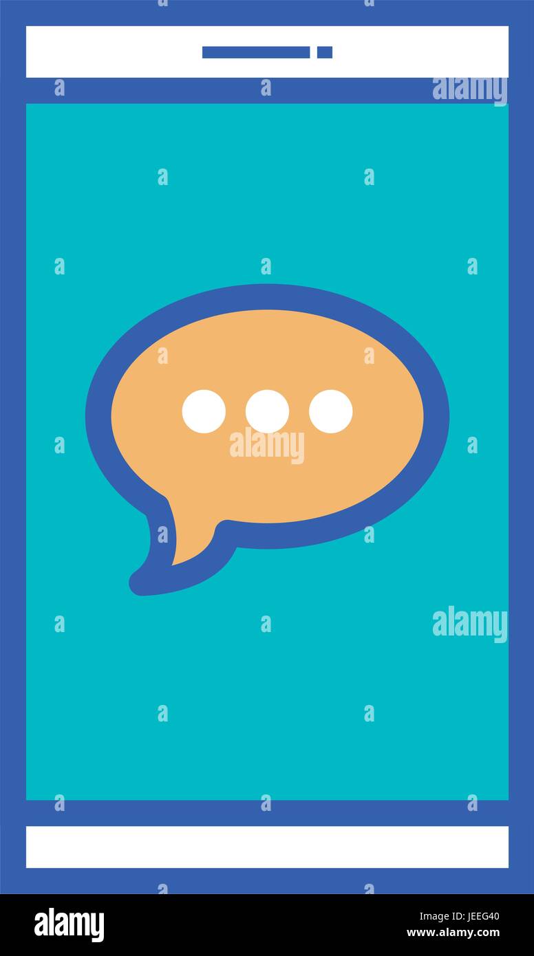 Mobile phone communication icon vector illustration design graphic ...