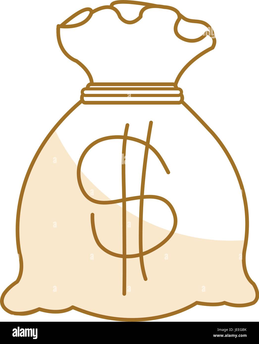 Bank money bag Stock Vector Image & Art Alamy