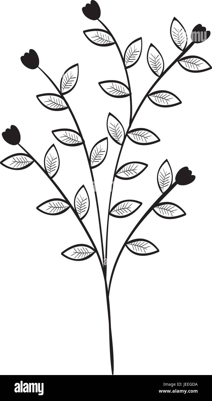 naturals flowers tattoos Stock Vector Image & Art - Alamy