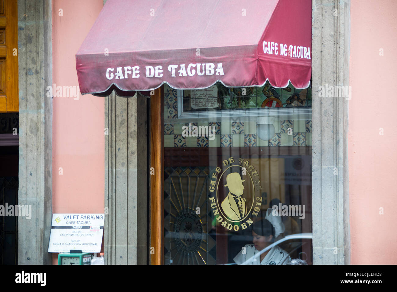 Café de Tacuba, traditional restaurant in historic Centro, Mexico City, Mexico Stock Photo