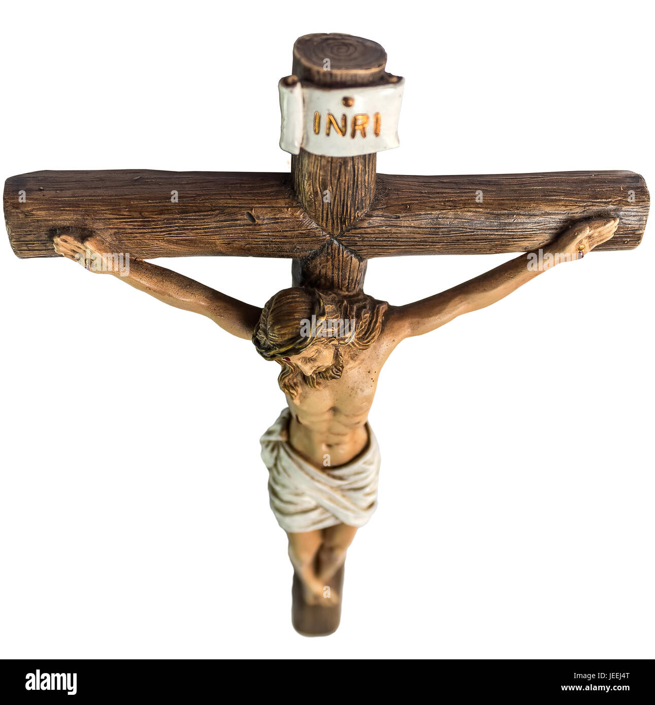 Jesus crucified on the cross hi-res stock photography and images - Alamy