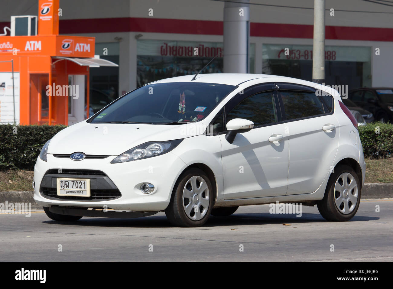 Chiang Mai Thailand January 23 17 Private Car Ford Fiesta Sixth Stock Photo Alamy