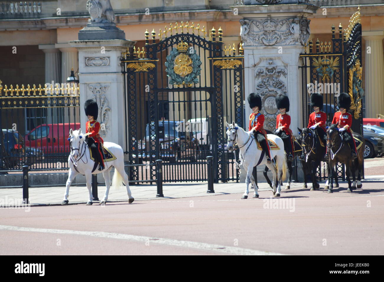 Buckingham Palace Prince William Stock Photo
