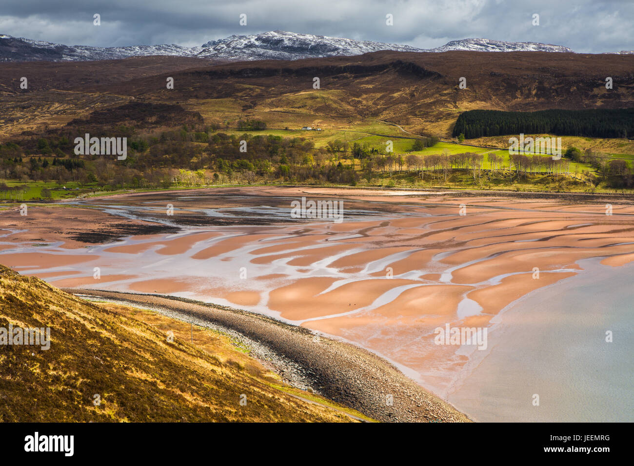 Applecross Bay, Scotland Stock Photo