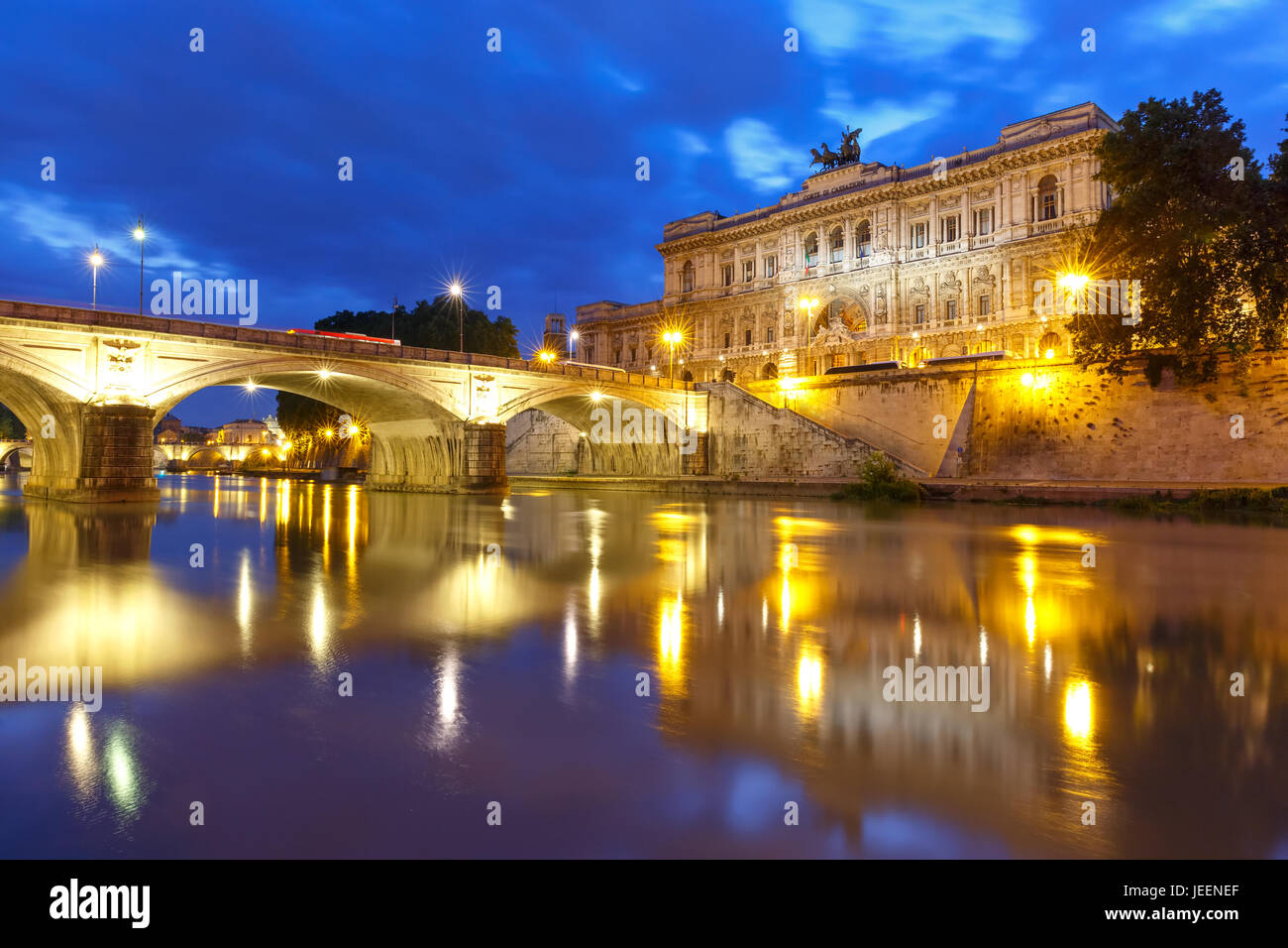 The Palace of Justice in Rome, Italy Stock Photo